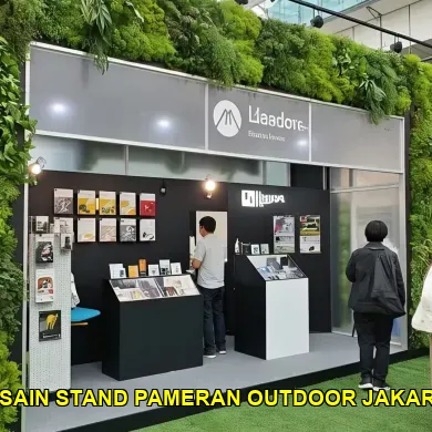 desain stand pameran outdoor jakarta
